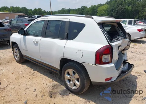 2014 Jeep Compass Sport из США, поврежденный, VIN 1C4NJCBA1ED800980